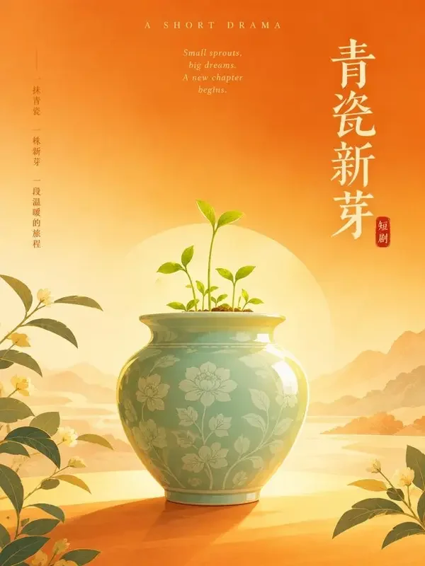 《山水有她的名字》短剧封面，年代题材